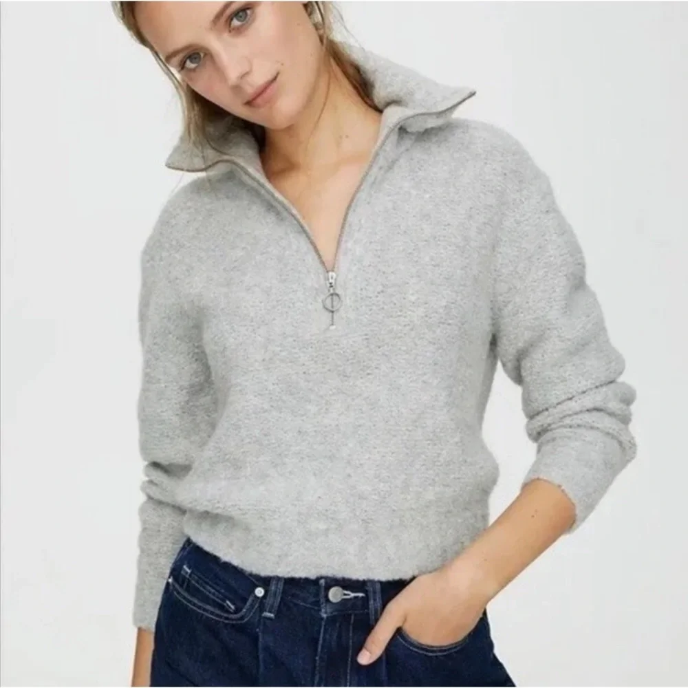 Wilfred Free Gwyneth 1/2 Zip Sweater - Picture 1 of 17
